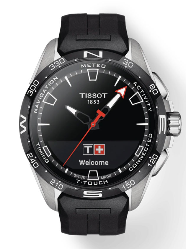 最終決算 TISSOT Tタッチコネクトソーラー チタンベルト 替えラバー